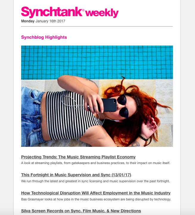 Synchtank Weekly
