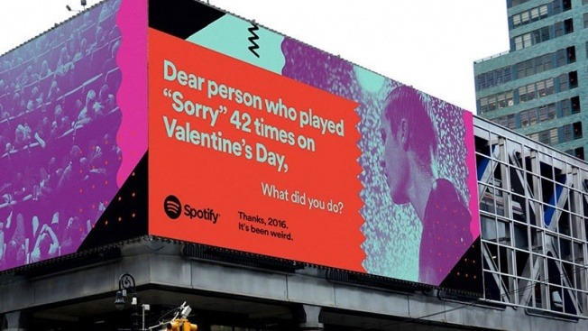 Spotify’s worldwide marketing campaign