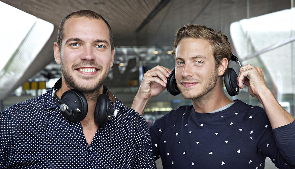 Gerrard Street's Tom Leenders and Dorus Galama