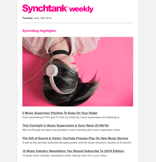 This Fortnight in Music Supervision and Sync Licensing News (15/06/18)