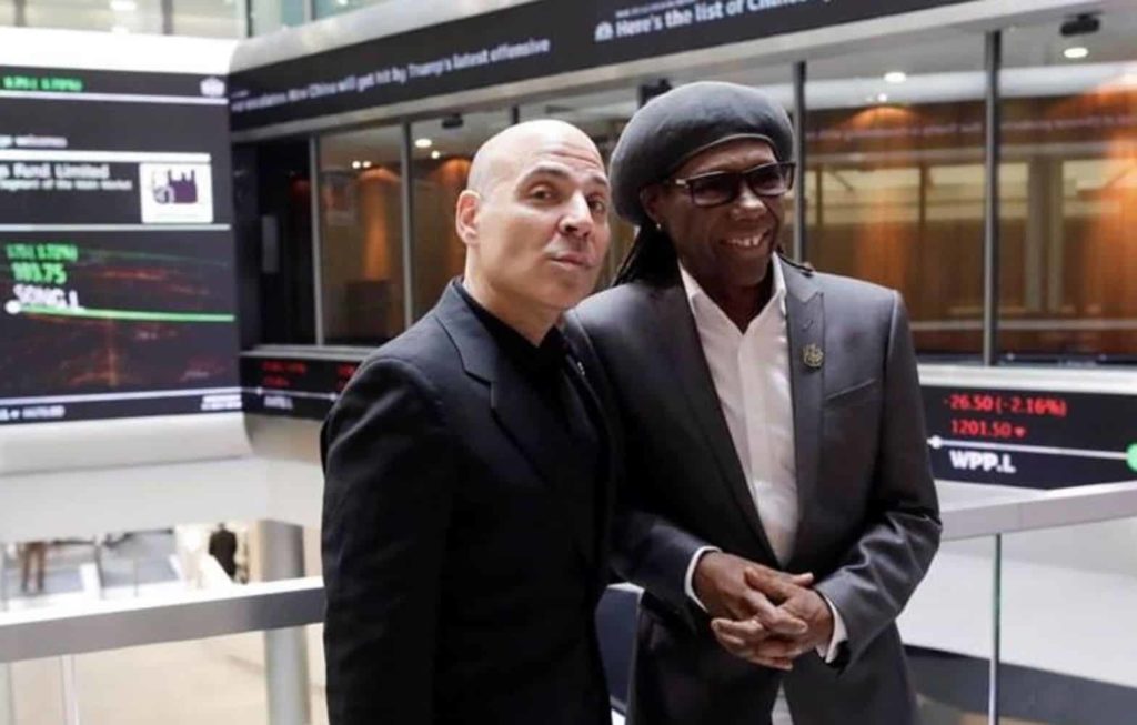 Merck Mercuriadis and Nile Rodgers