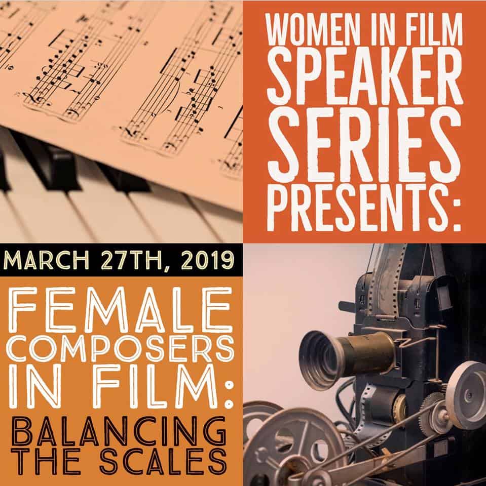 FEMALE COMPOSERS IN FILM - BALANCING THE SCALE - March 27th