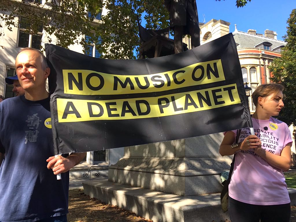 music business climate change