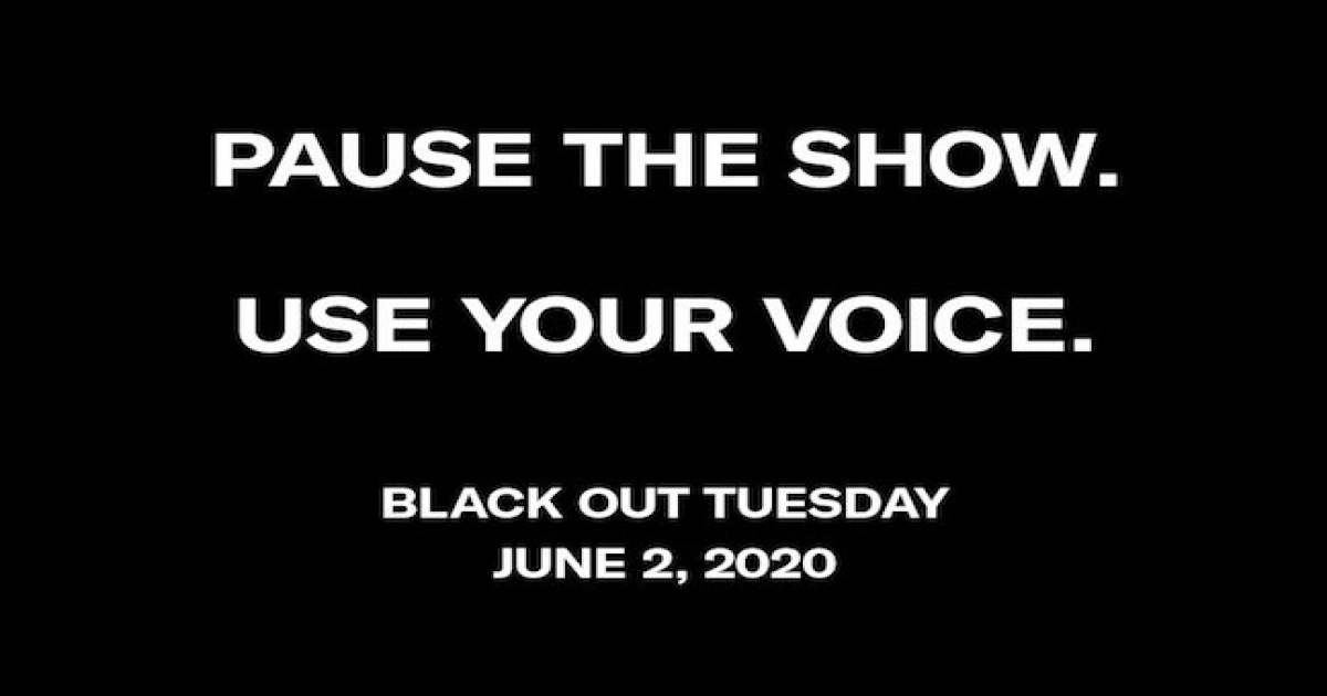 music industry black out Tuesday 