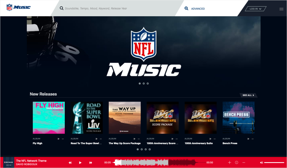 Introducing the NFL Music Library, a New Destination for Content Creators