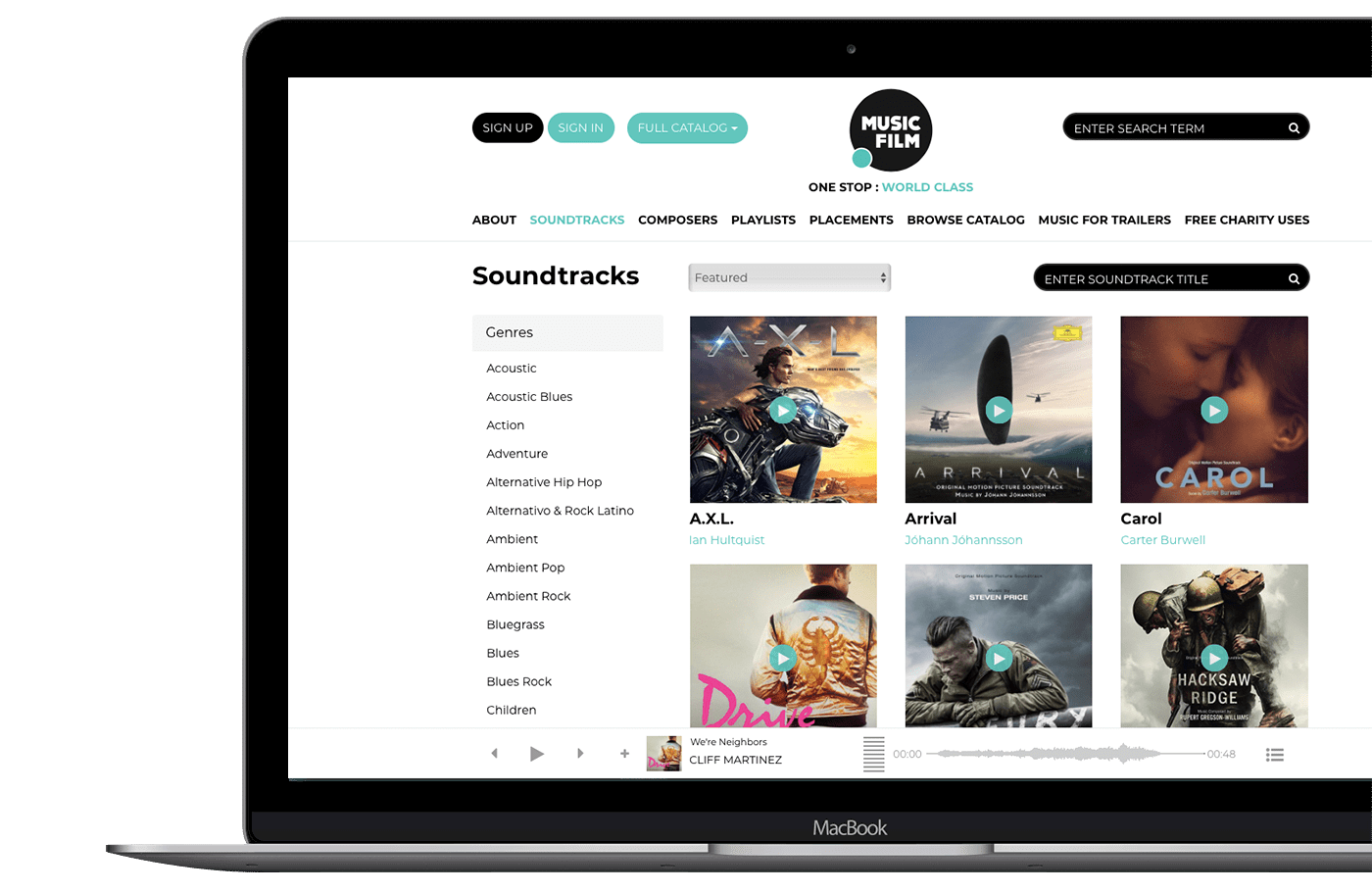 Software for managing music assets, rights, licensing and royalties