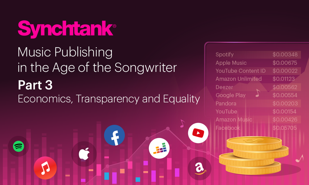Music Publishing in the Age of The Songwriter Report – Part 3: Economics, Transparency and Equality